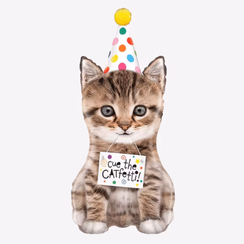 Folieballong - Cue the Catfetti