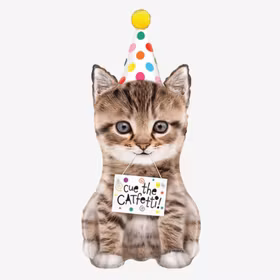 Folieballong - Cue the Catfetti