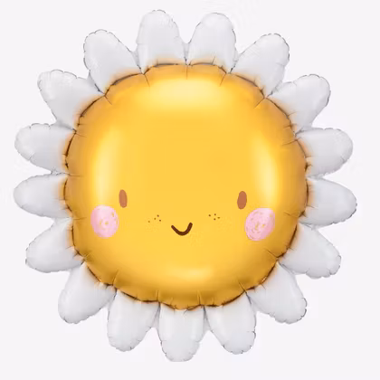 Folieballong - Solblomma