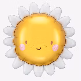 Folieballong - Solblomma