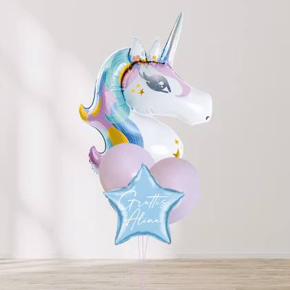 Ballongbukett - Unicorn Starlight