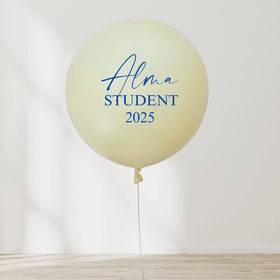 Personlig studentballong - Valfri färg