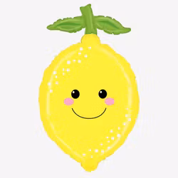 Folieballong - Citron