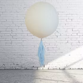 Ballong Tail - Tassel Baby Blå