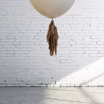 Ballong Tail - Tassel Brun