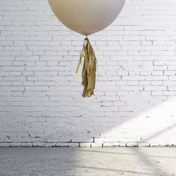 Ballong Tail - Tassel Guld