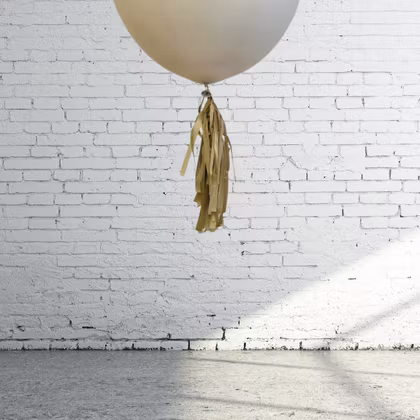 Ballong Tail - Tassel Guld
