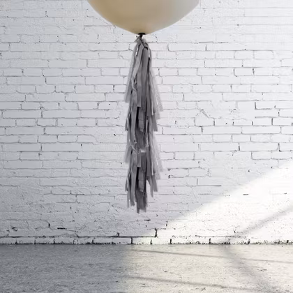 Ballong Tail - Tassel Grå
