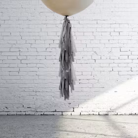 Ballong Tail - Tassel Grå
