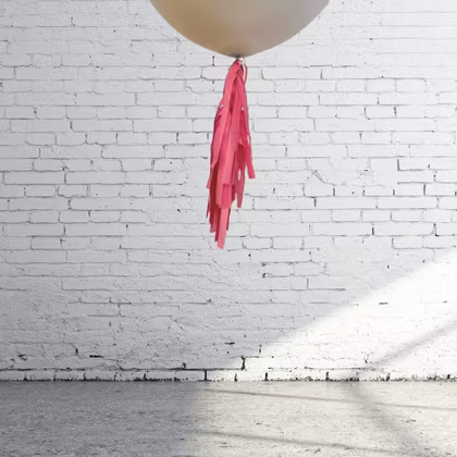 Ballong Tail - Tassel Magenta
