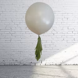 Ballong Tail - Tassel Oliv