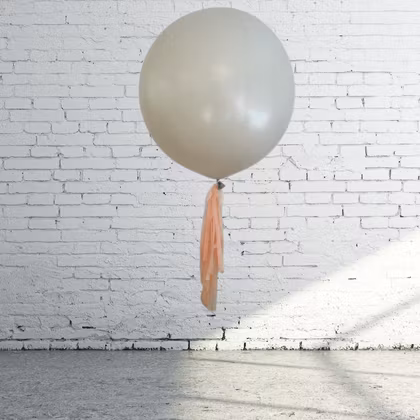 Ballong Tail - Tassel Peach