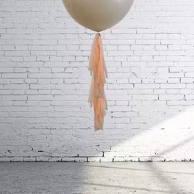 Ballong Tail - Tassel Peach