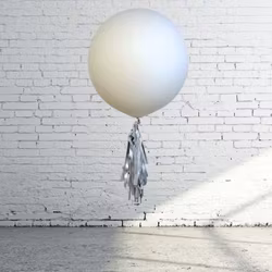 Ballong Tail - Tassel Silver