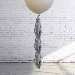 Ballong Tail - Tassel Silver