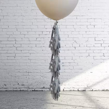 Ballong Tail - Tassel Silver