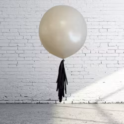 Ballong Tail - Tassel Svart