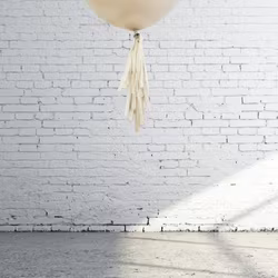Ballong Tail - Tassel White Sand