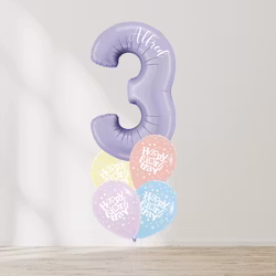 Ballongbukett - Cotton Candy Clouds