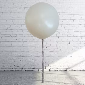 Ballong Tail - Silver Metallic