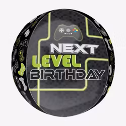 Folieballong - Orbz Next Level Birthday