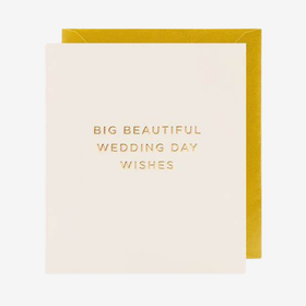 Kort - Big Beautiful Wedding Day Wishes