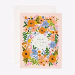 Kort - Floral Mothers Day