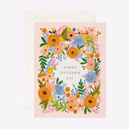 Kort - Floral Mothers Day