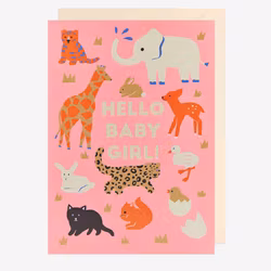 Kort - Hello Baby Girl