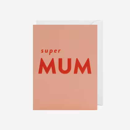 Kort - Super Mum