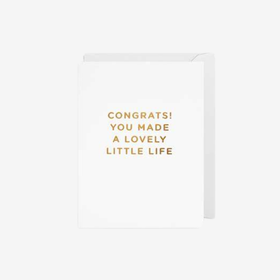 Kort - Congrats! You Made A Lovely Little Life