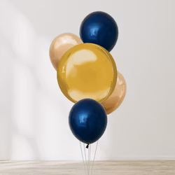 Ballongbukett - Golden Bliss Bash