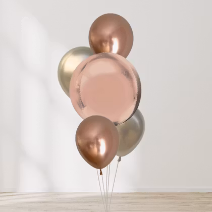 Ballongbukett - Rosé Success