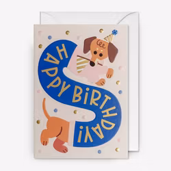 Kort - Dachshund Party Hat