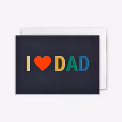 Kort - I Heart Dad
