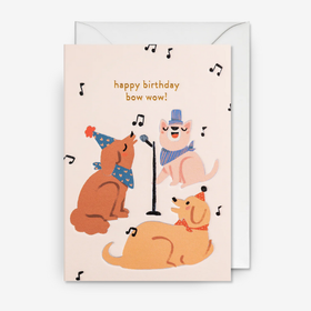Kort - Happy Birthday Bow Wow!