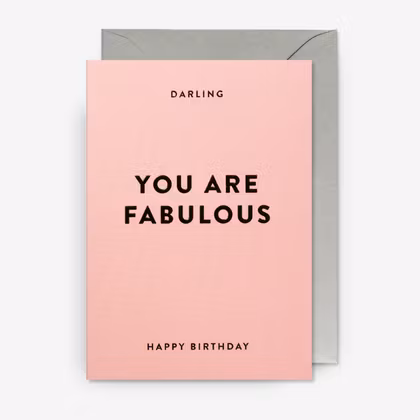 Kort - Darling You Are Fabulous