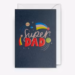 Kort - Super Dad Cosmic Sky