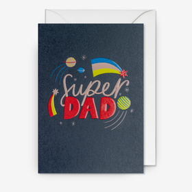 Kort - Super Dad Cosmic Sky