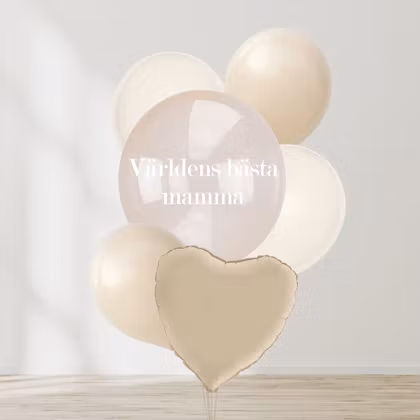 Ballongbukett - Soft As Sunday