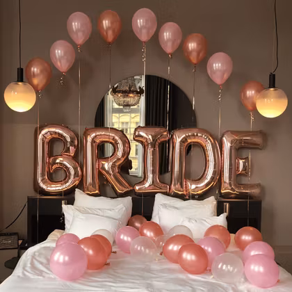 Ballongbukett - Party Like a Bridestar