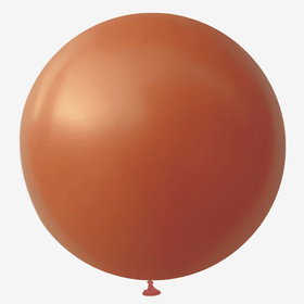 Jätteballong - Rust Orange