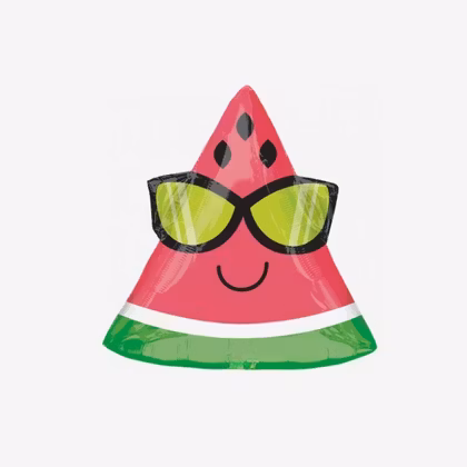 Ballongpost - Folieballong - Vattenmelon