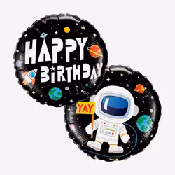 Ballongpost  - Happy Birthday Space