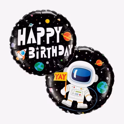Ballongpost  - Happy Birthday Space