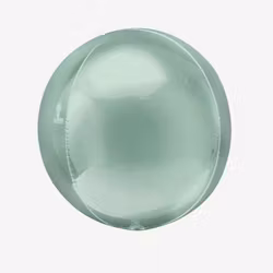 Ballongpost - Folieballong - Orbz Mint