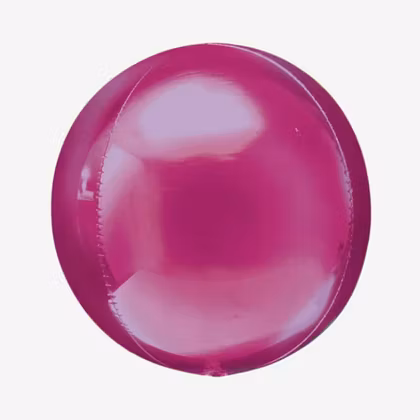 Folieballong - Orbz Rosa