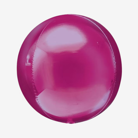 Folieballong - Orbz Rosa
