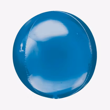 Folieballong - Orbz Blå