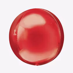 Folieballong - Orbz Röd